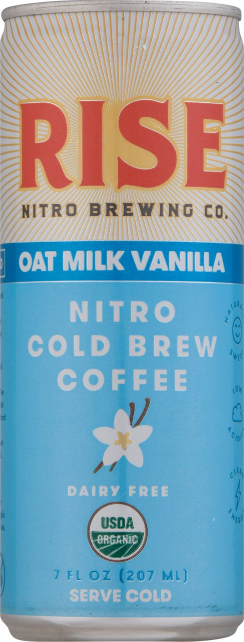 Rebel Brew Cold Brew Vanilla Latte - Case of 12 (7oz Bottles)