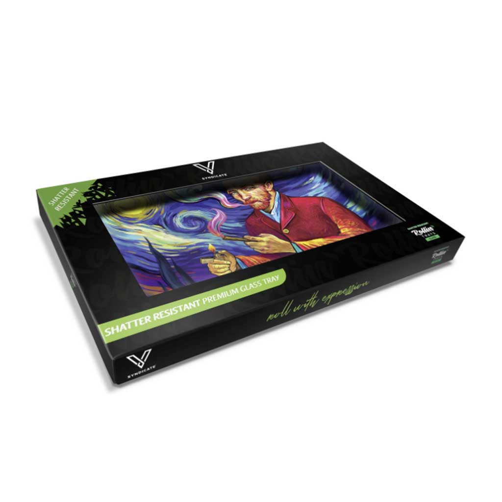 VAN GOGH GLASS TRAY