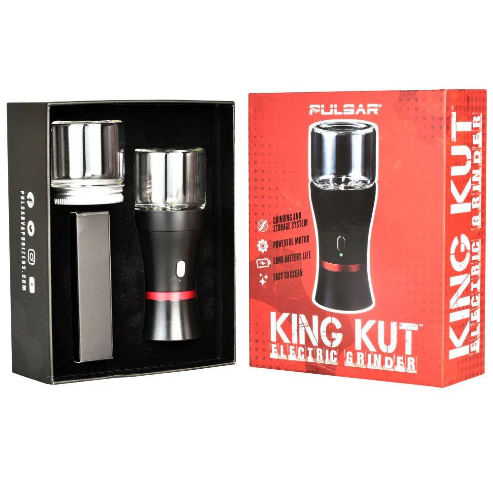 Pulsar King Kut Portable Electric Herb Grinder | Battery-Powered - We The People 