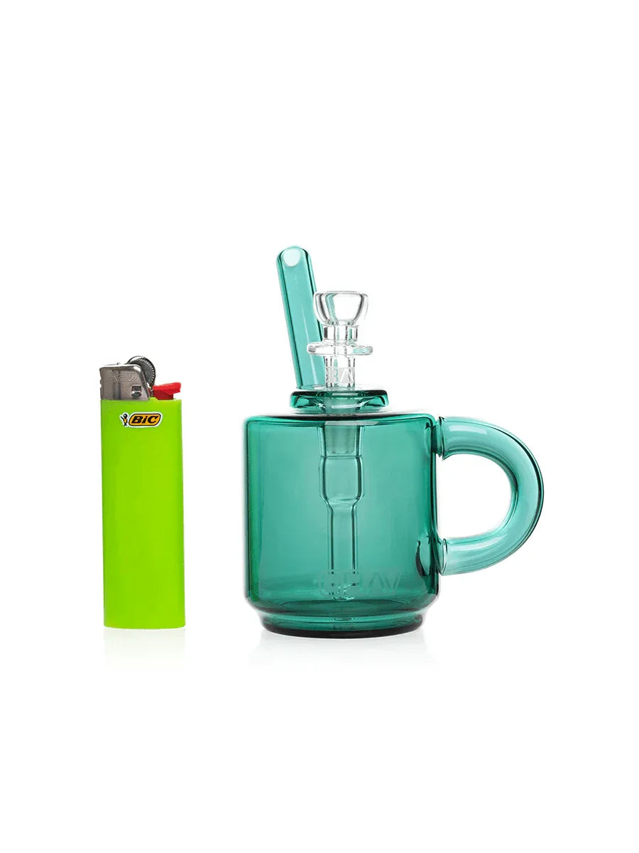 GRAV Coffee Mug Pocket Bubbler - Assorted Colors | Novelty Water Pipe - We The People 