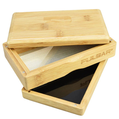 Pulsar Bamboo Sifter Box - Eco-Friendly Herb Sifter - We The People 