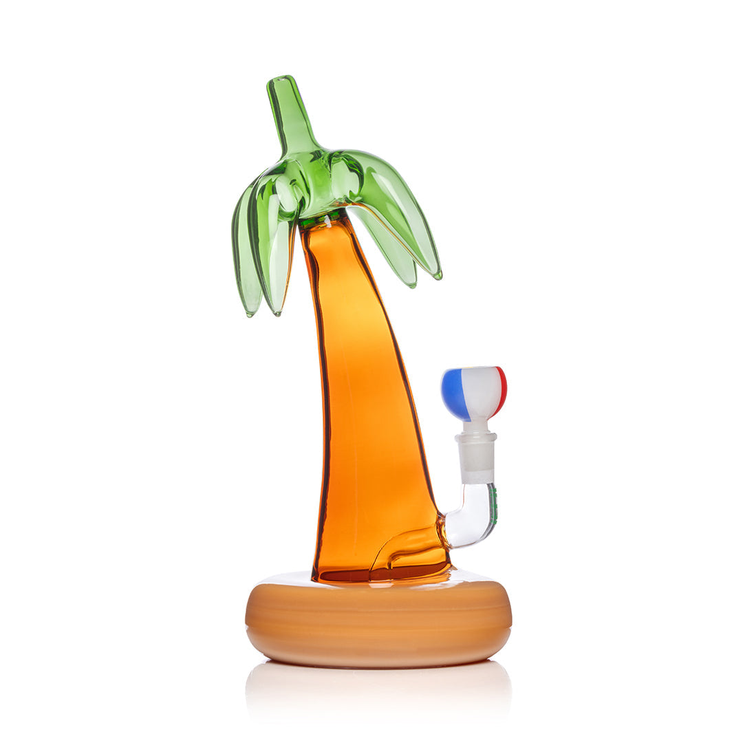 HEMPER Palm Tree XL Bong | 10.5" Large Glass Water Pipe