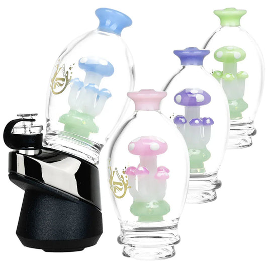 Pulsar Shroom Cluster Bubbler for Puffco Peak Pro | 5.25" Glass - We The People 