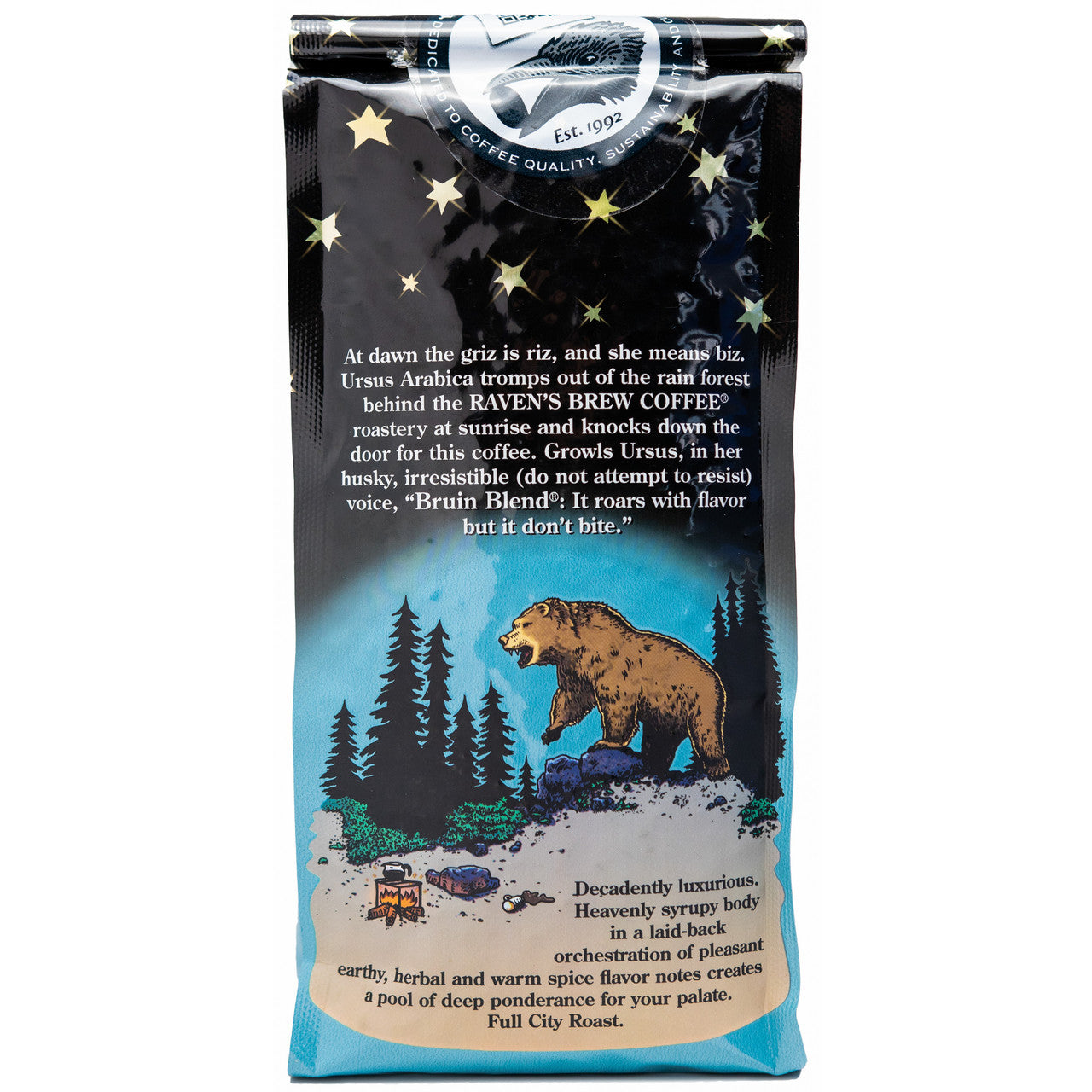 Raven's Brew Bruin Blend Coffee - Case of 6 (12oz Bags)