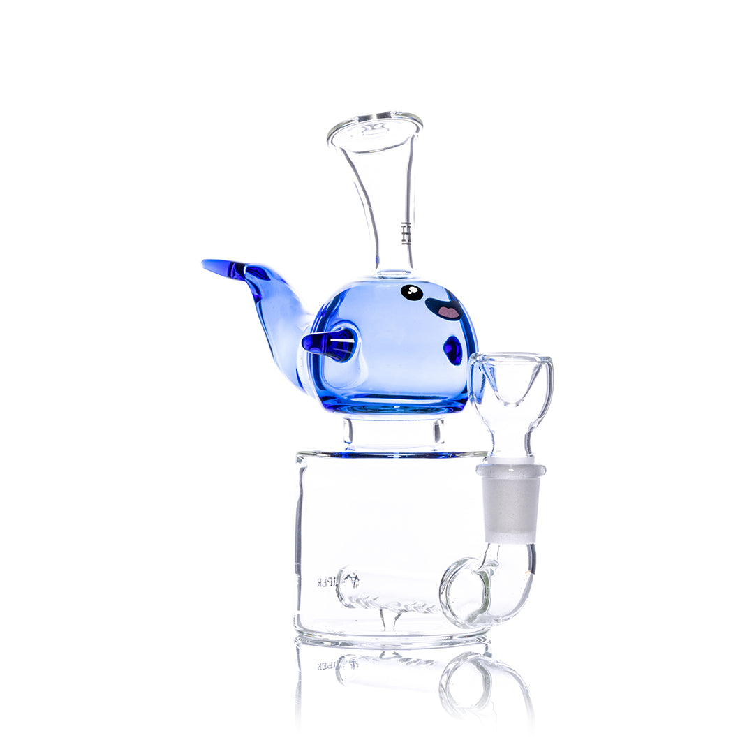 HEMPER Blue Whale Bong | 6.5" Glass Water Pipe