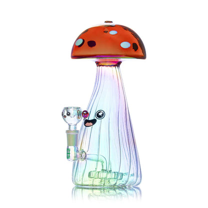 HEMPER Trippy Shroom XL Bong | 9.5" Glass Water Pipe | Psychedelic Mushroom - We The People 