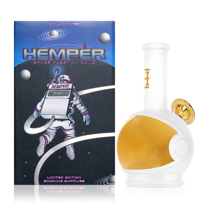 HEMPER Space Fleet XL Bong | 9" Glass Water Pipe with Spaceship Design