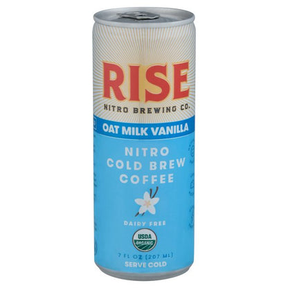 Rebel Brew Cold Brew Vanilla Latte - Case of 12 (7oz Bottles)