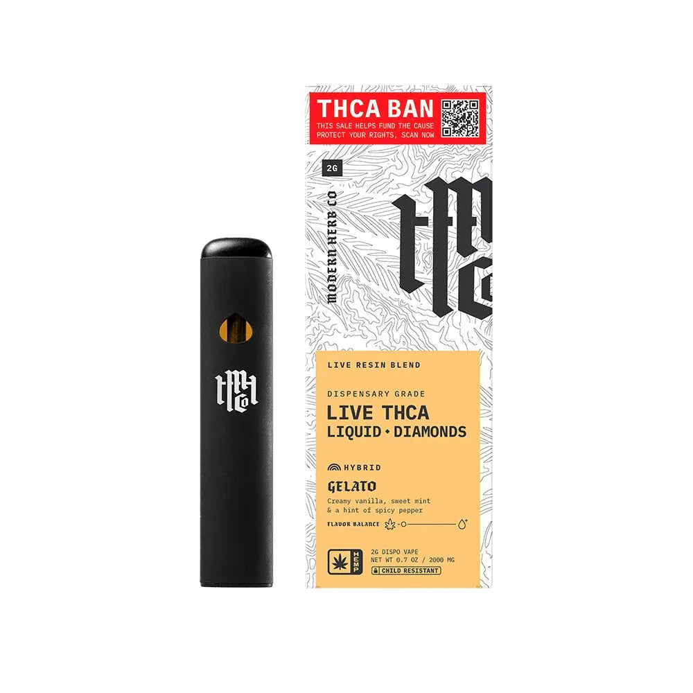 THCA Disposable Vape - Liquid Diamonds 2g - We The People 