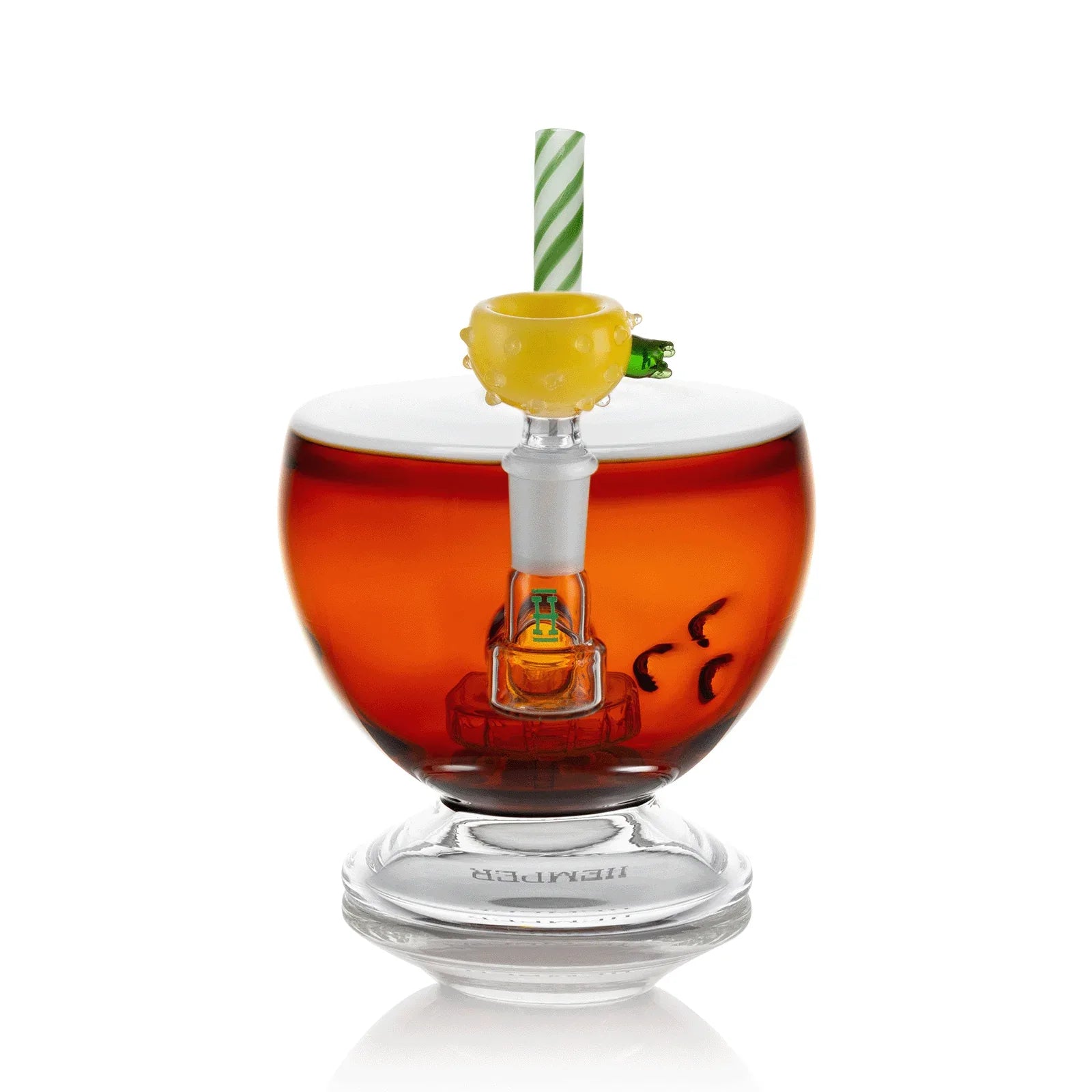 HEMPER Pina Colada XL Bong | 7" Glass Water Pipe | Tropical Pineapple Design - We The People 