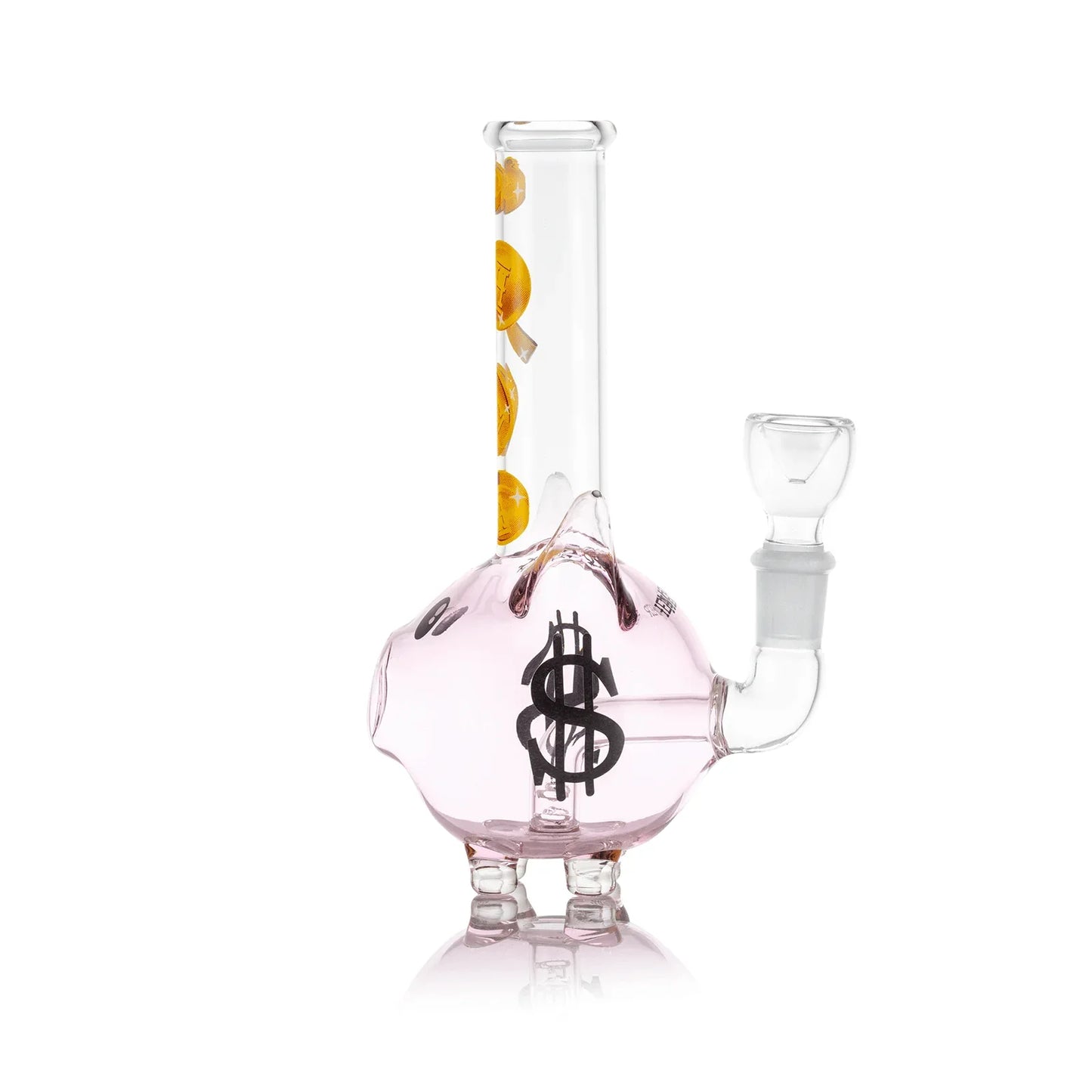 HEMPER Piggy Bank Bong | 7" Glass Water Pipe | Novelty Savings Design - We The People 