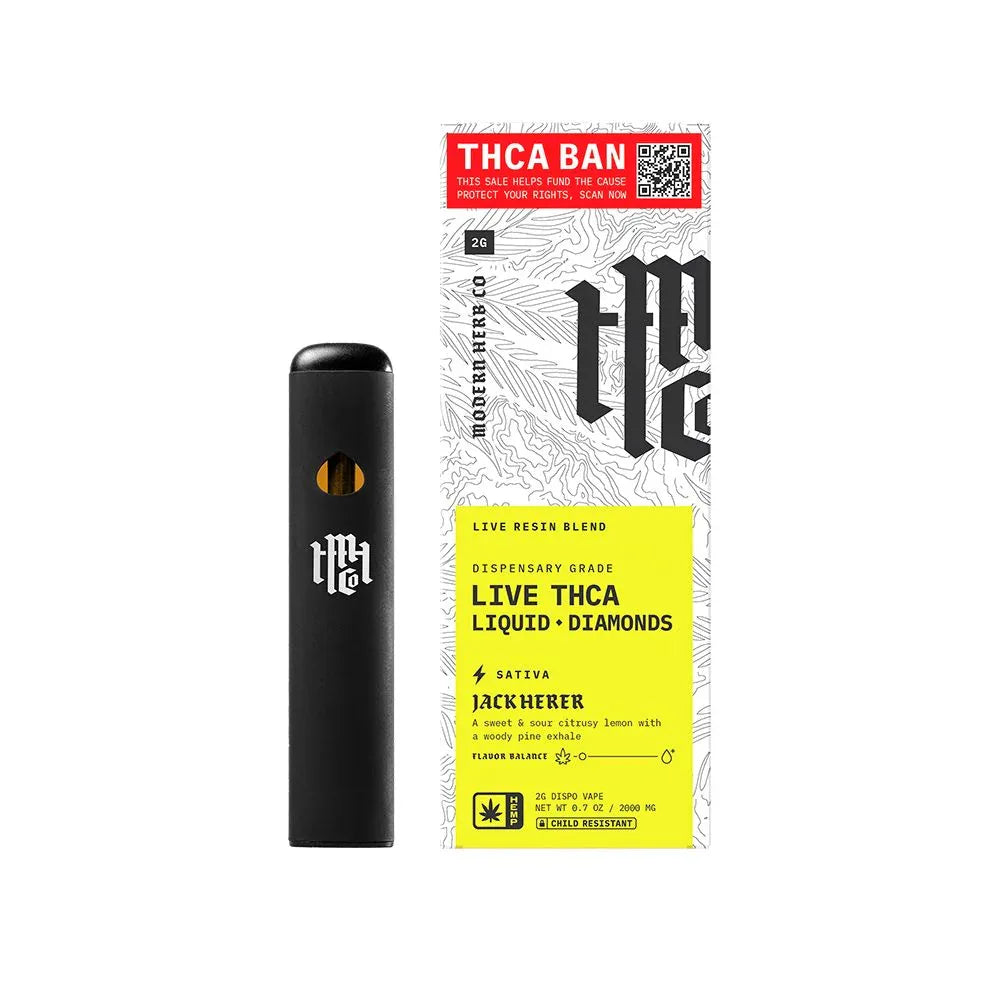 THCA Disposable Vape - Liquid Diamonds 2g - We The People 