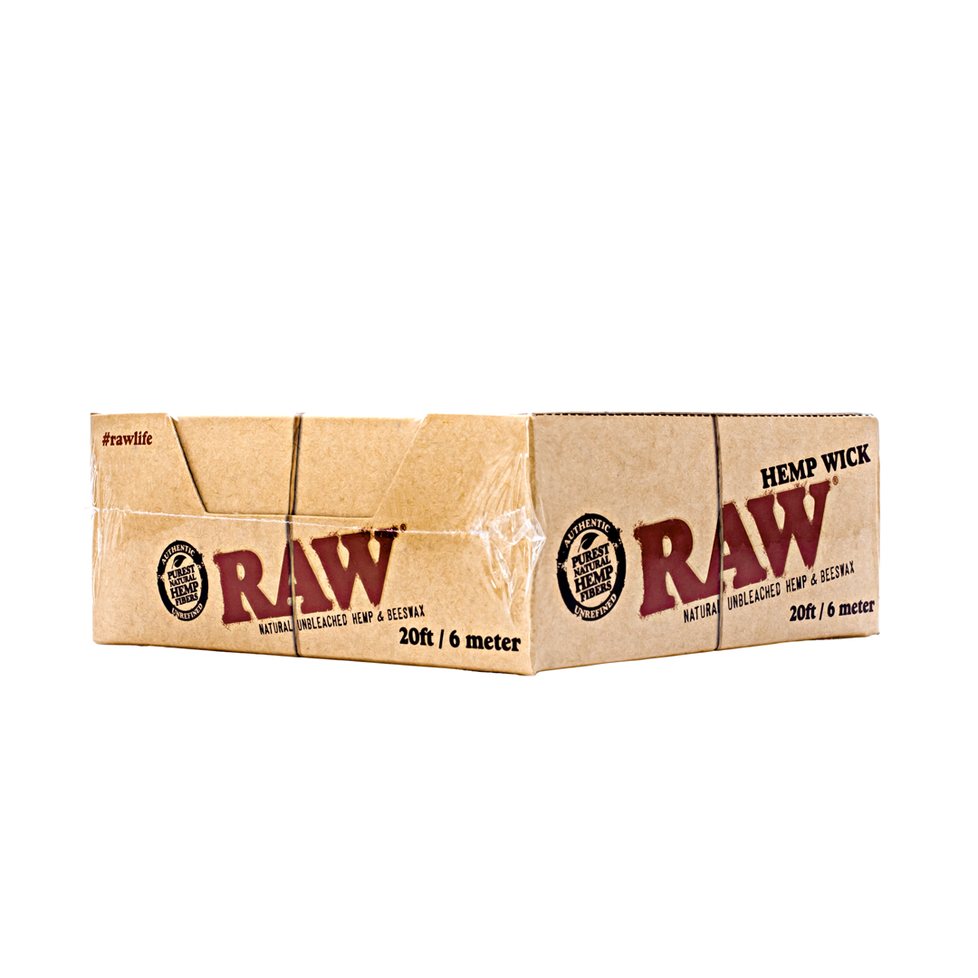 RAW Hemp Wick | Natural Beeswax Hemp Wick for Clean Lighting