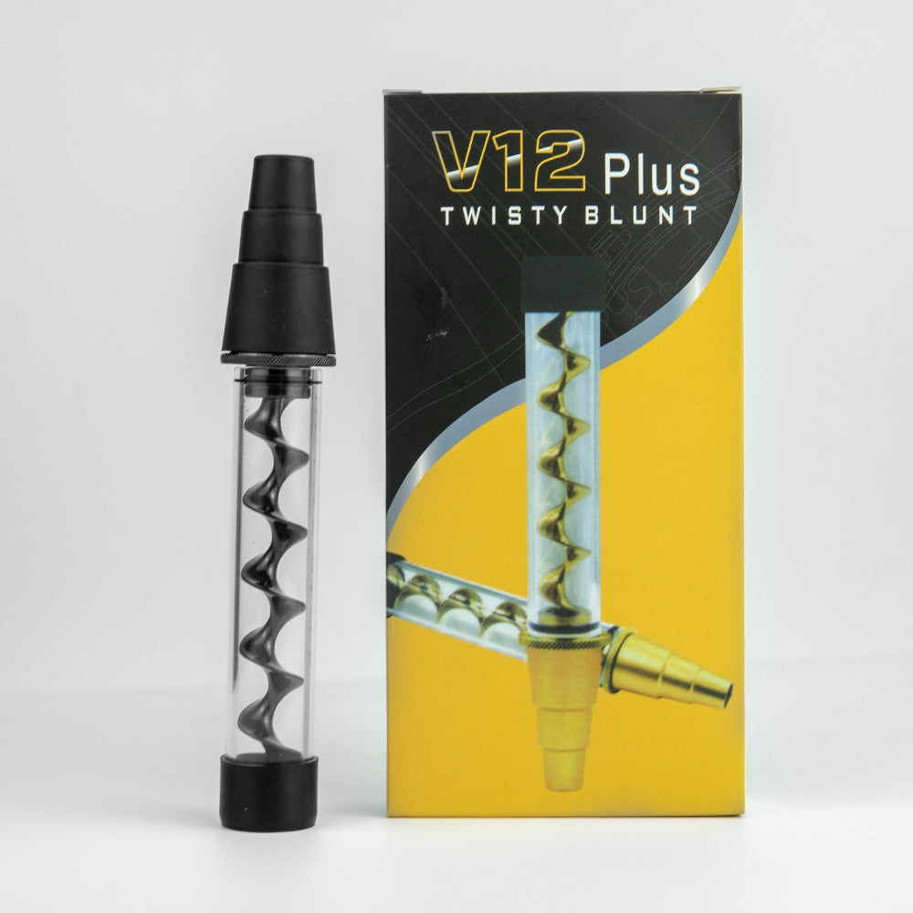 Glass Blunt Hand Pipe | 5" Multiple Colors Available