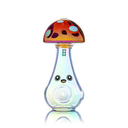 HEMPER Trippy Shroom Hand Pipe | 4.5" Sherlock Glass Pipe