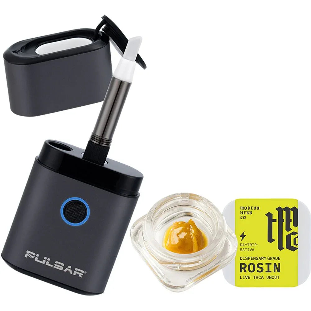 Pulsar Hot Knife & THCA Rosin Dabs Kit - Gun Metal | Modern Herb Co - We The People 