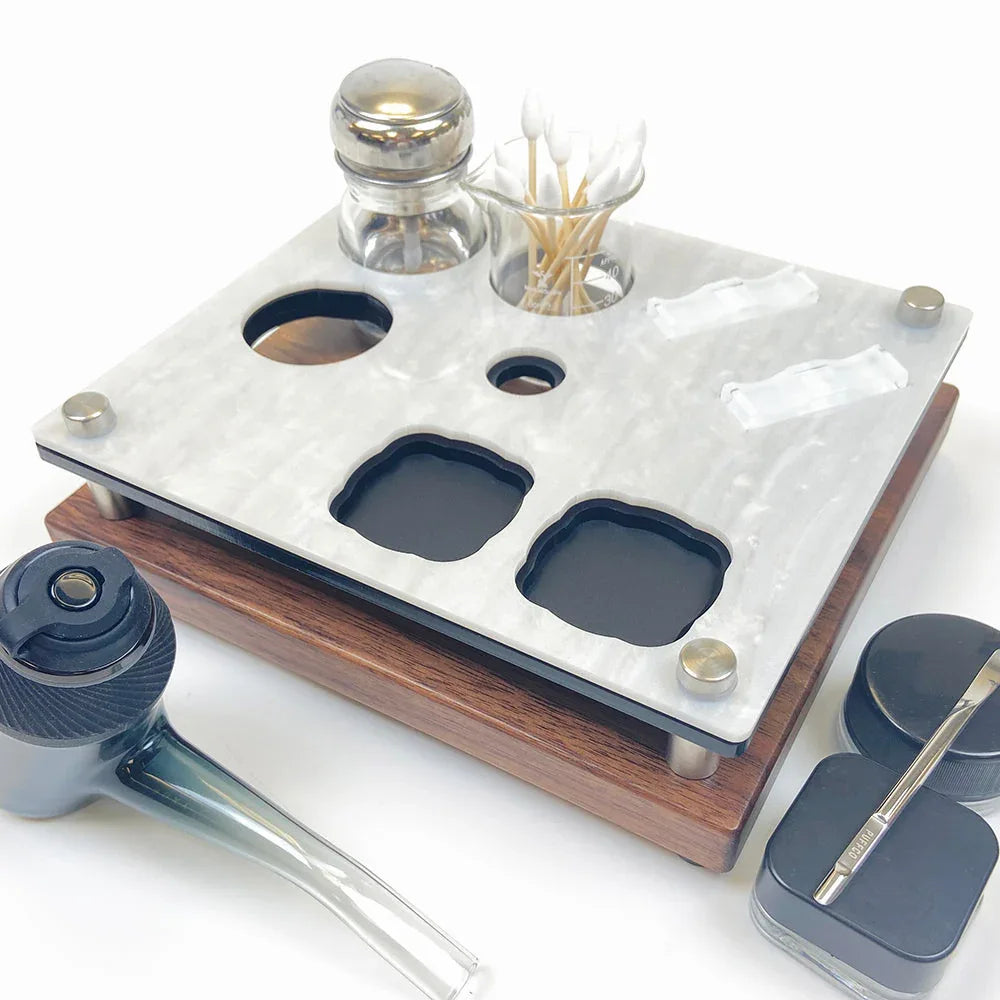 Puffco Proxy Pipe Holder & Cleaning Station | Dab Tray Organizer - We The People 