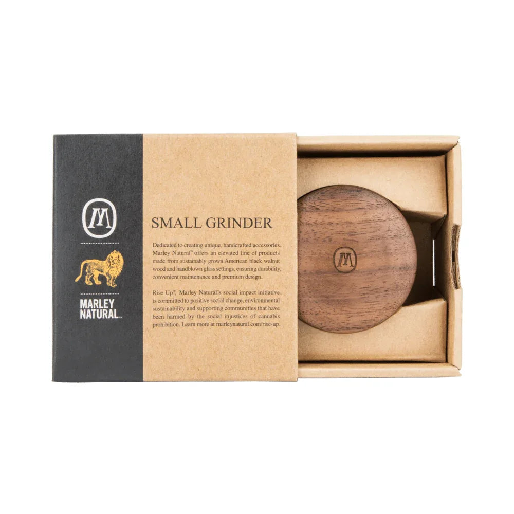 Marley Natural Wood Grinder - Small | Black Walnut | Sustainable 4-Piece | 2.35" - We The People 