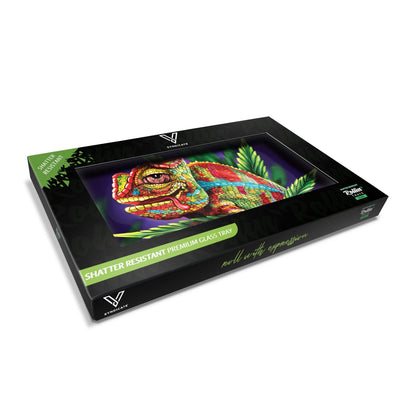 Glass Rolling Tray - Eye Design 5.5x7.5