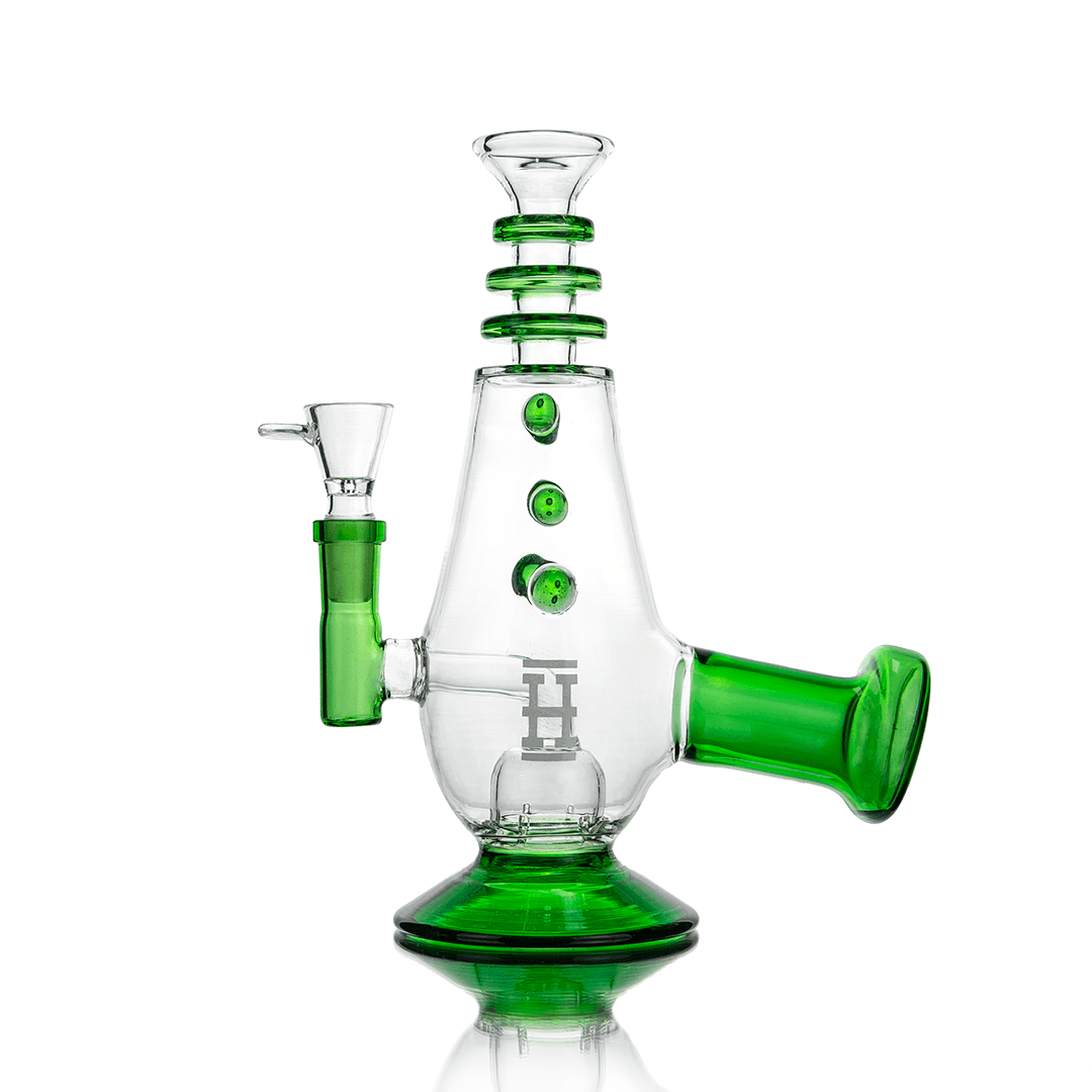 HEMPER Phaser Bong | 9" Glass Water Pipe with Ray Gun Design