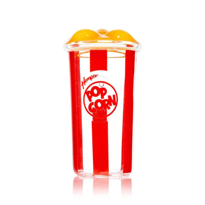 Hemper Popcorn Hand Pipe 4" Glass - We The People 