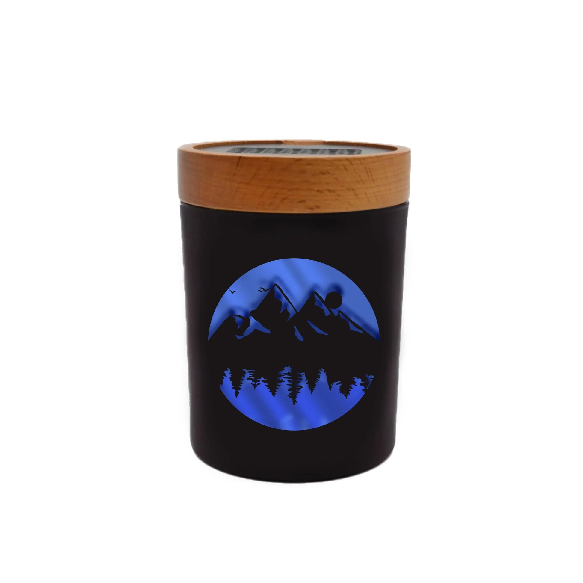 High Elevation Blue SoleStash | Humidity Controlled Stash Jar with Grinder - We The People 