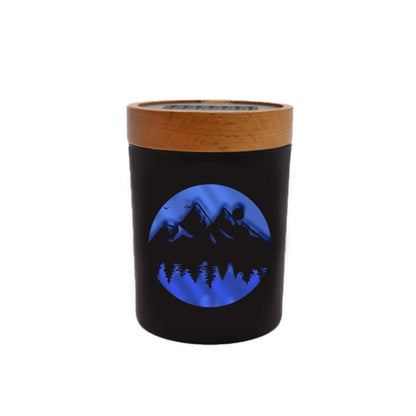 High Elevation Blue SoleStash | Humidity Controlled Stash Jar with Grinder - We The People 