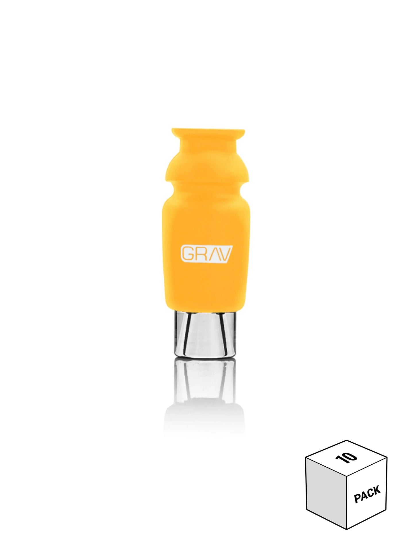 GRAV Silicone-Capped Glass Crutch | 10 Pack | Reusable Filter Tips - We The People 