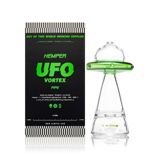 HEMPER UFO Hand Pipe | 5.5" Premium Glass Pipe