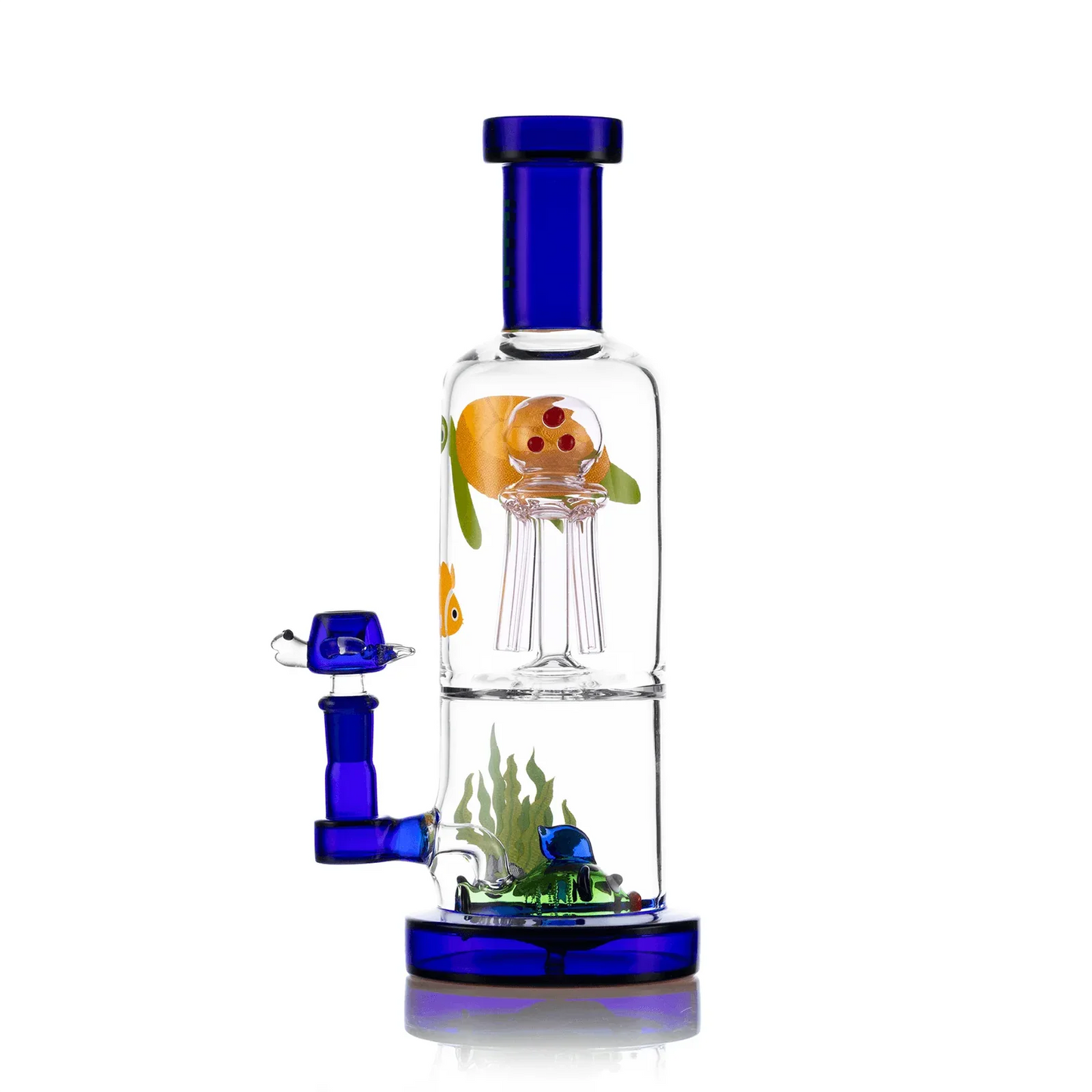 HEMPER Ocean XL Bong | 10" Glass Water Pipe | Beach Wave Design - We The People 