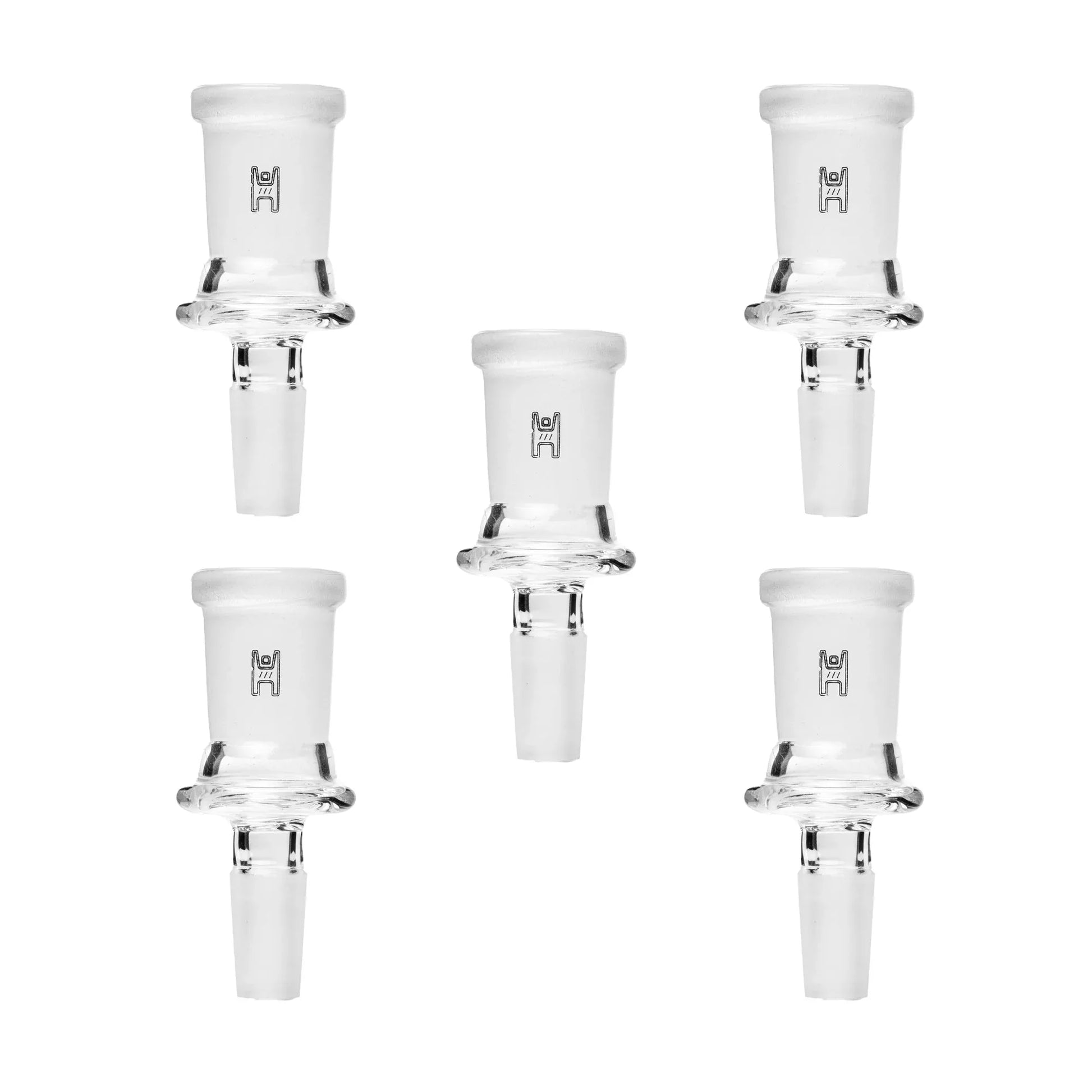 Human Grade Glass Adapters 5-Pack | 14mm Borosilicate Adapters - We The People 