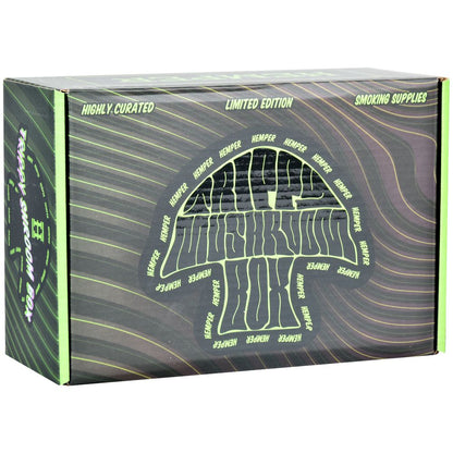 HEMPER Trippy Shroom Bong | 5.75" Glass Water Pipe with 14mm Female Joint