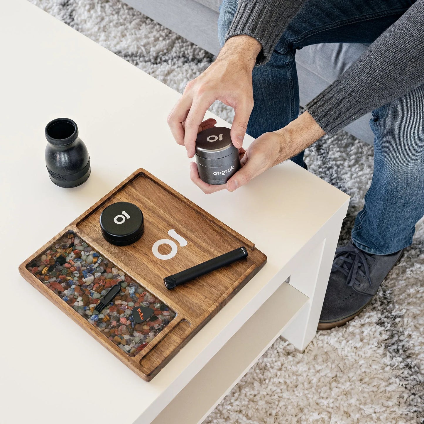 Ongrok Premium 4-Piece EZ Grinder | Easy-Grip Herb Grinder - We The People 