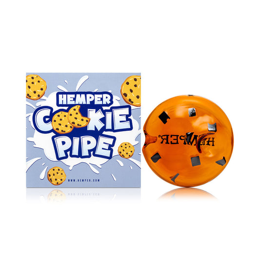 HEMPER Chocolate Chip Cookie Hand Pipe | 3" Novelty Glass Pipe