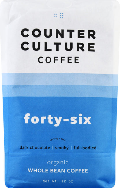 CCC Coffee Forty Six Medium Roast - Case of 6 (12oz Bags)