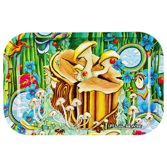 Pulsar Metal Rolling Tray - Where Love Is Alive 11x7