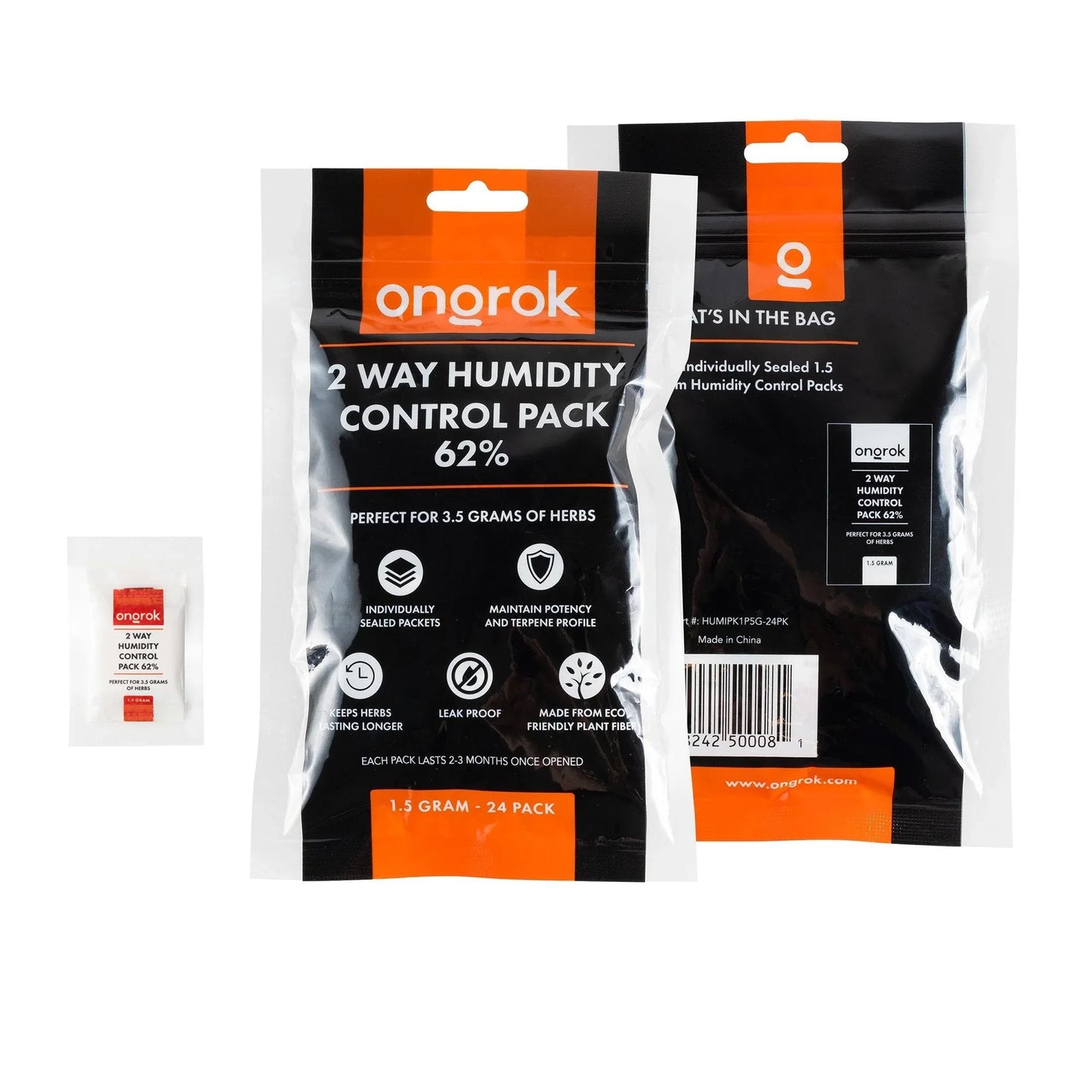 Ongrok 2-Way 62% Humidity Packs - 3 Sizes Available - We The People 