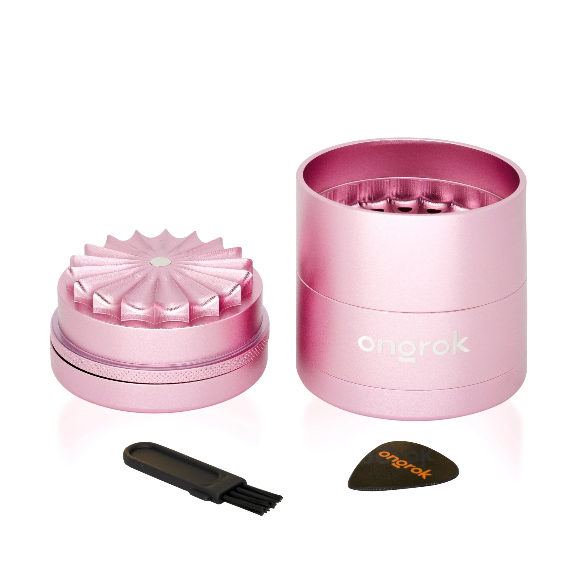 Ongrok 5 Piece Flower Tooth Storage Grinder | Toothless Design | Built-In Jar - We The People 