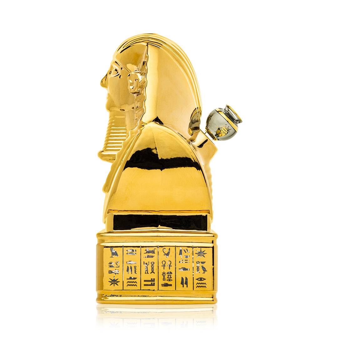 HEMPER Egypt XL Bong | 9.8" Glass Water Pipe | Ancient Egyptian Design