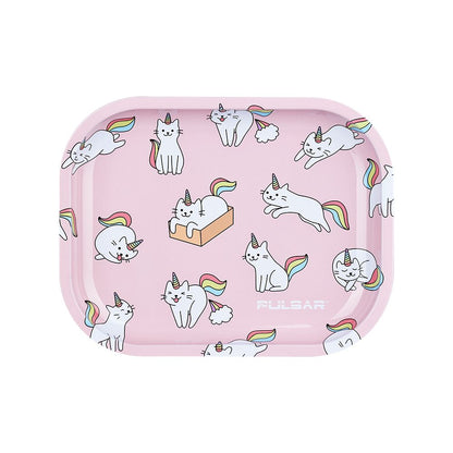 Pulsar Mini Metal Rolling Tray - Caticorns 7x5.5