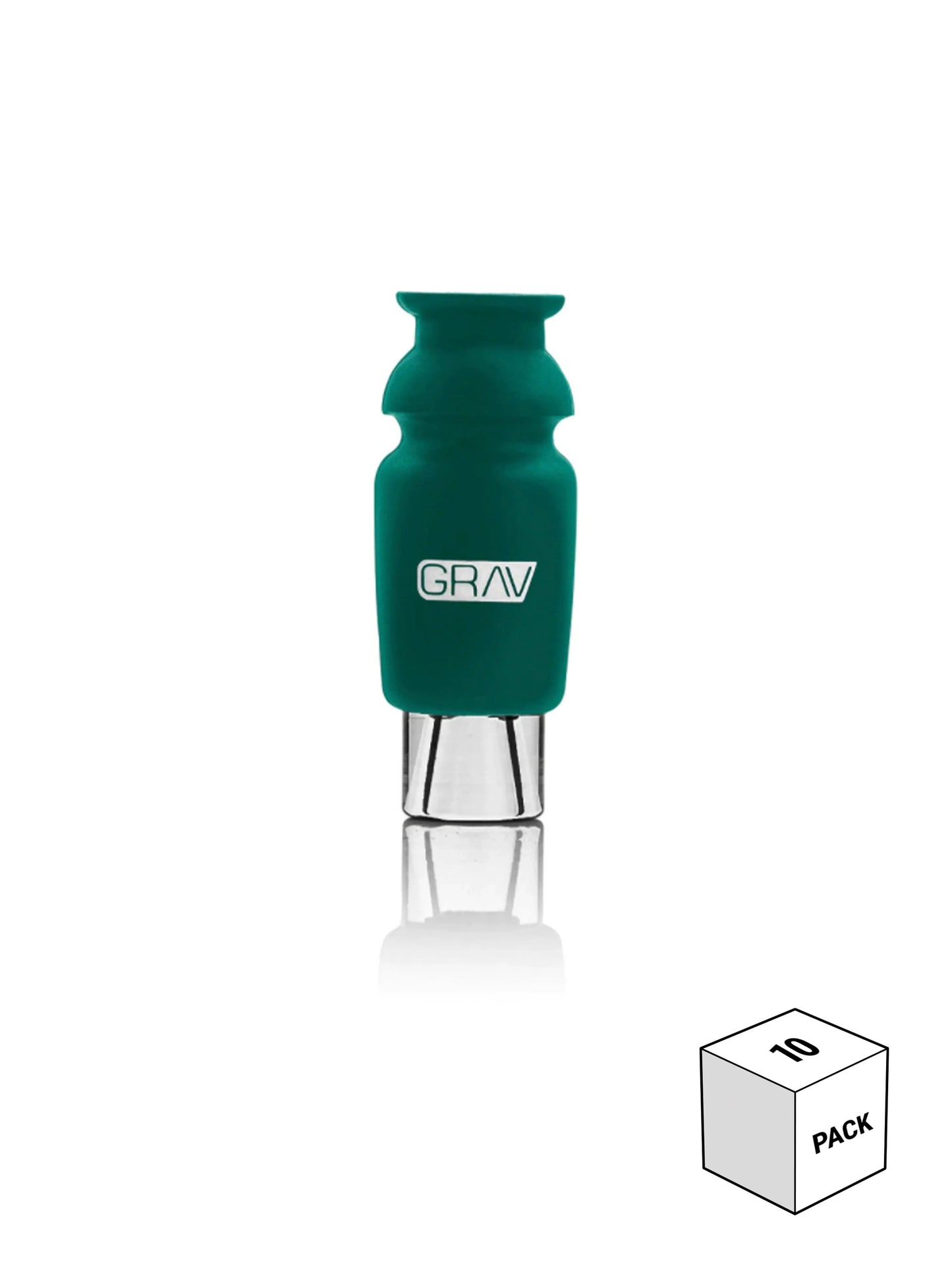 GRAV Silicone-Capped Glass Crutch | 10 Pack | Reusable Filter Tips - We The People 