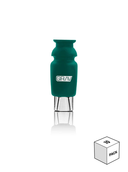 GRAV Silicone-Capped Glass Crutch | 10 Pack | Reusable Filter Tips - We The People 