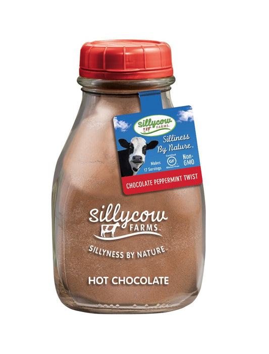 Sly Cow Peppermint Hot Chocolate - Case of 6 (16.9oz Bottles)