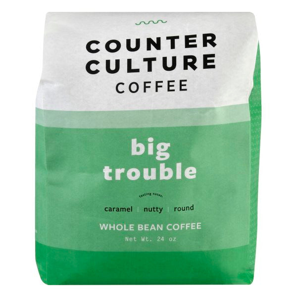 CCC Coffee Big Trouble Medium Roast - Case of 6 (24oz Bags)