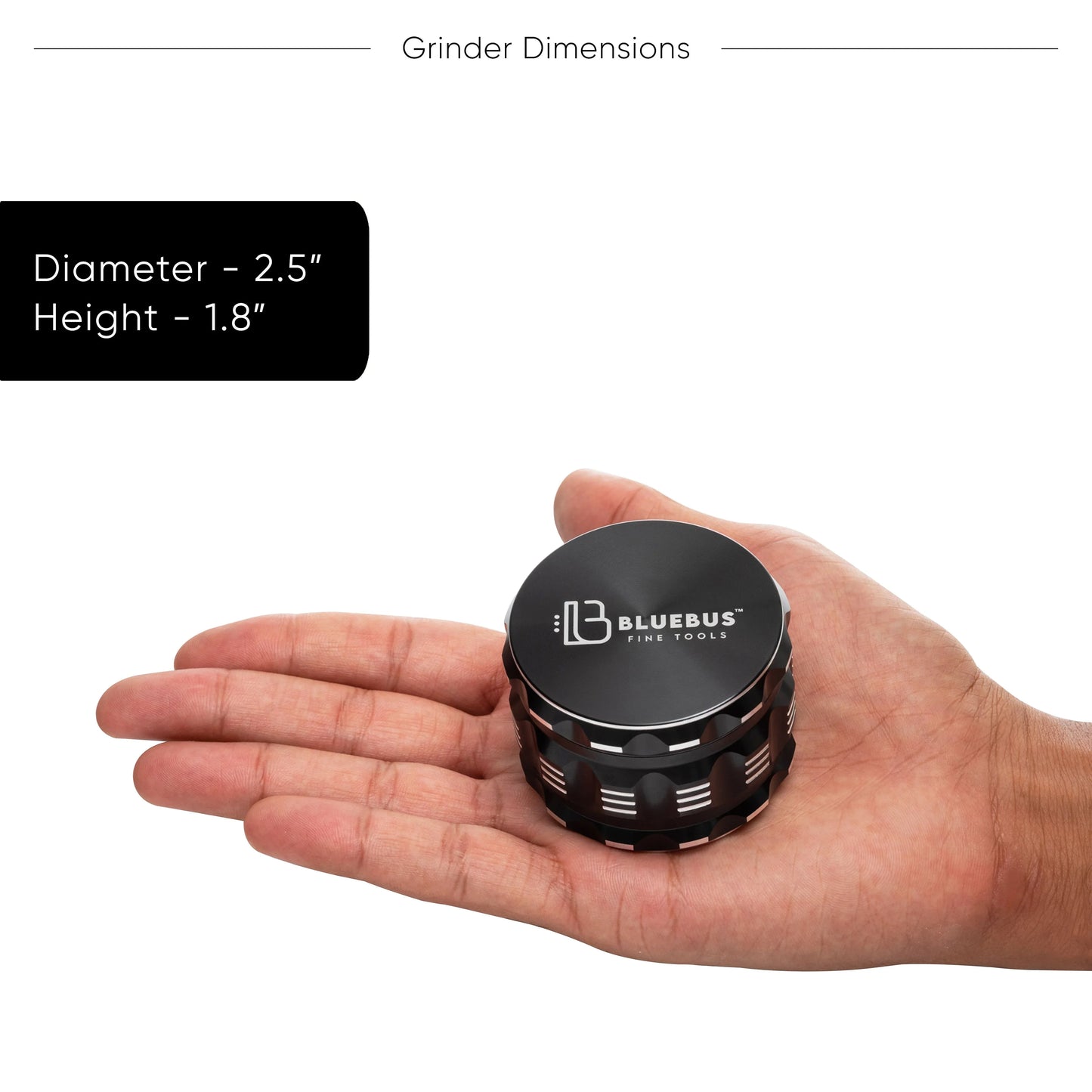 GAC 2.5" Ceramic Herb Grinder | Yellow - We The People 