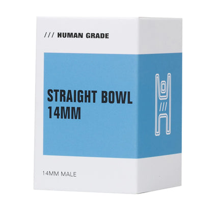 Human Grade Straight Bowl 3-Pack | 14mm Glass Bowls - Assorted Colors - We The People 