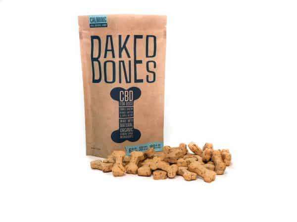 Baked Bones CBD Dog Treats 180mg Peanut Butter Apple - We The People 