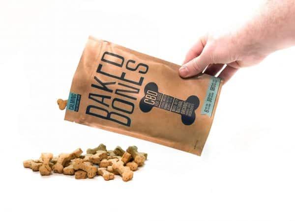 Baked Bones CBD Dog Treats 180mg Peanut Butter Apple - We The People 