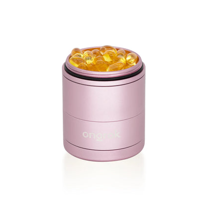 Ongrok 5 Piece Storage Grinder | Pyramid Teeth | Built-In Airtight Jar - We The People 