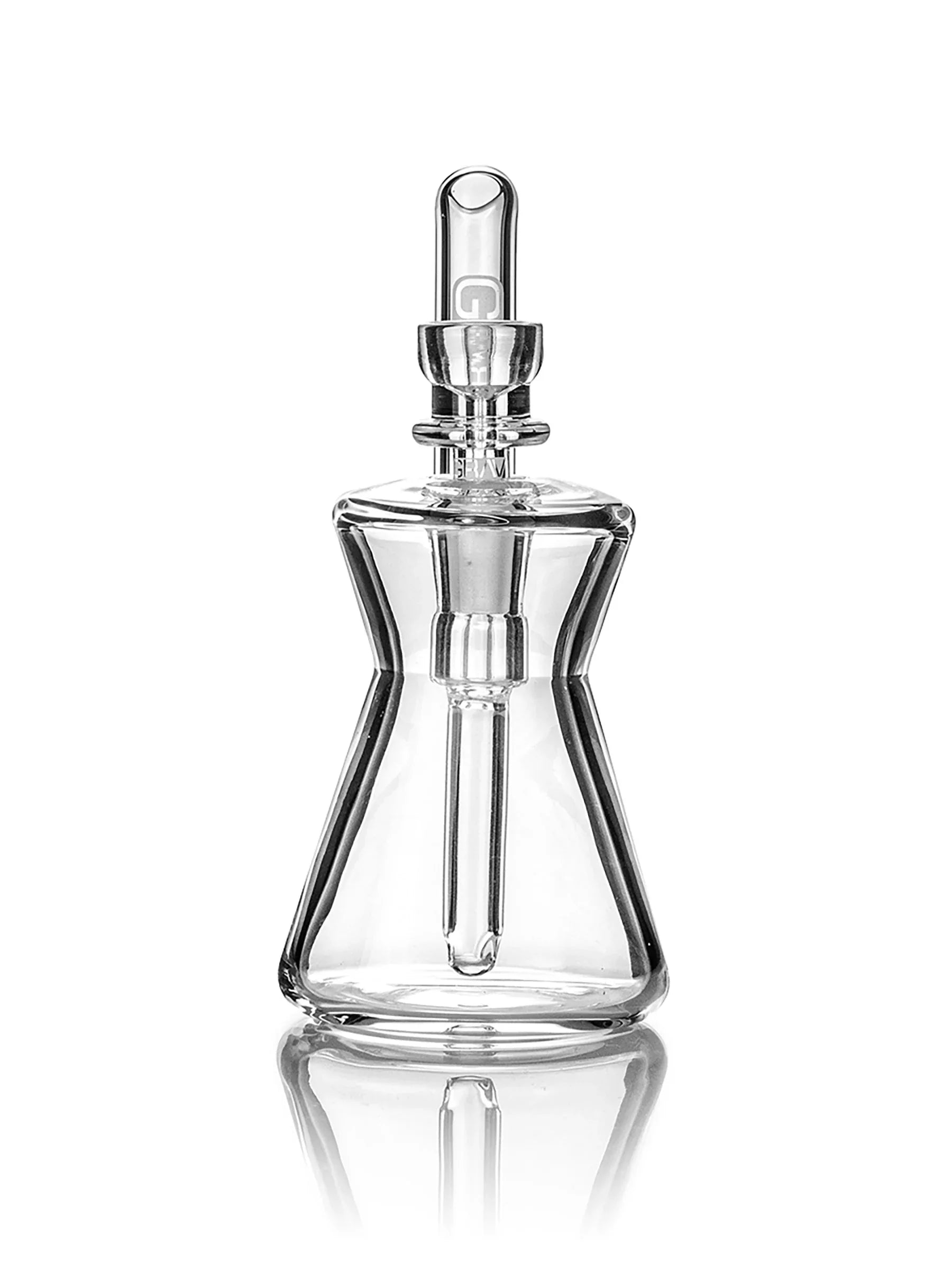 GRAV Hourglass Pocket Bubbler | 14mm Compact Bubbler | Borosilicate Glass | Colors Vary - We The People 